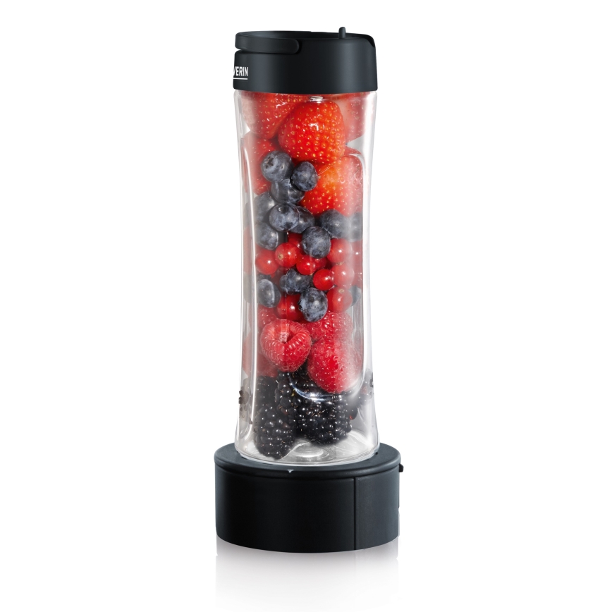 Severin SM 3737 - Batidora de sobremesa 1 l 500 W/230 V acero inoxidable/negro