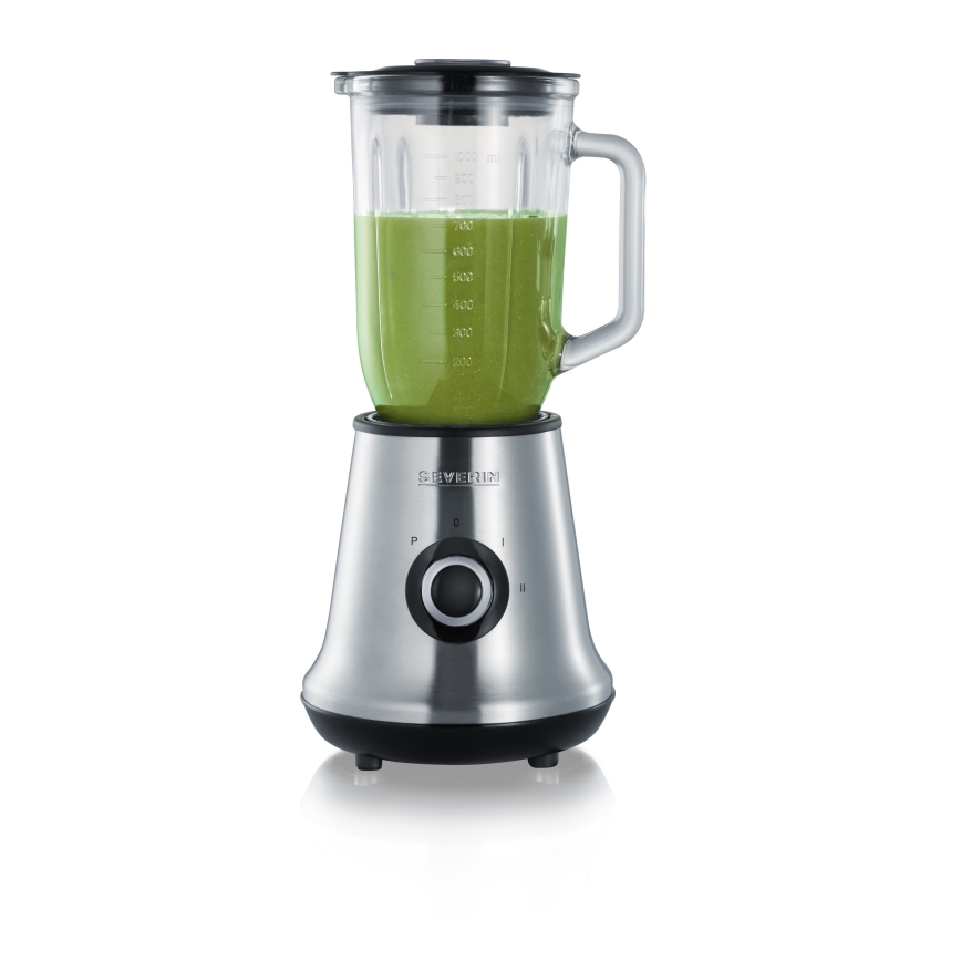 Severin SM 3737 - Batidora de sobremesa 1 l 500W/230V acero inoxidable/negro