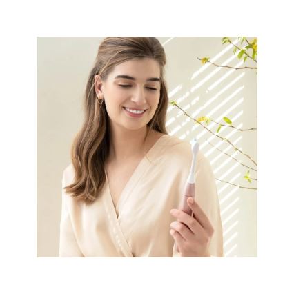 Silk’n - Cepillo de dientes sónico vibratorio SONIC YOU 3350 mAh IPX7 oro rosa