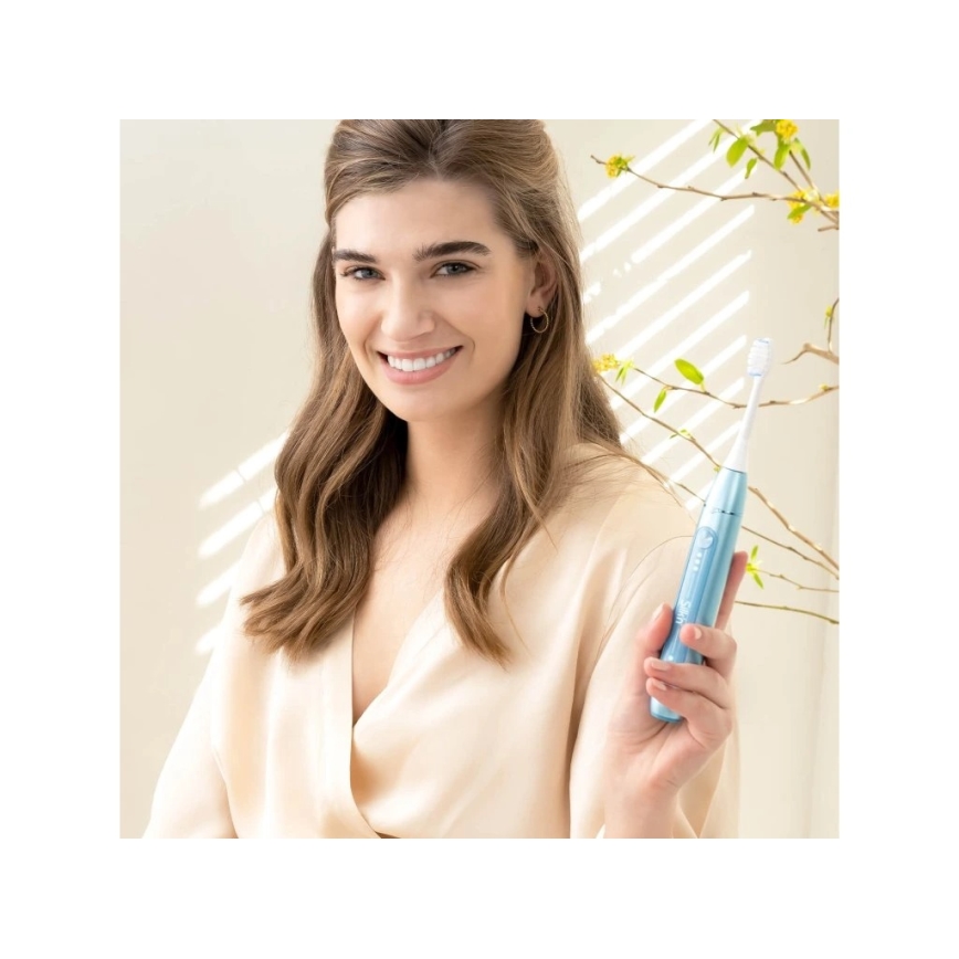 Silk’n - Cepillo dental sónico vibratorio SONIC YOU 3350 mAh IPX7 azul