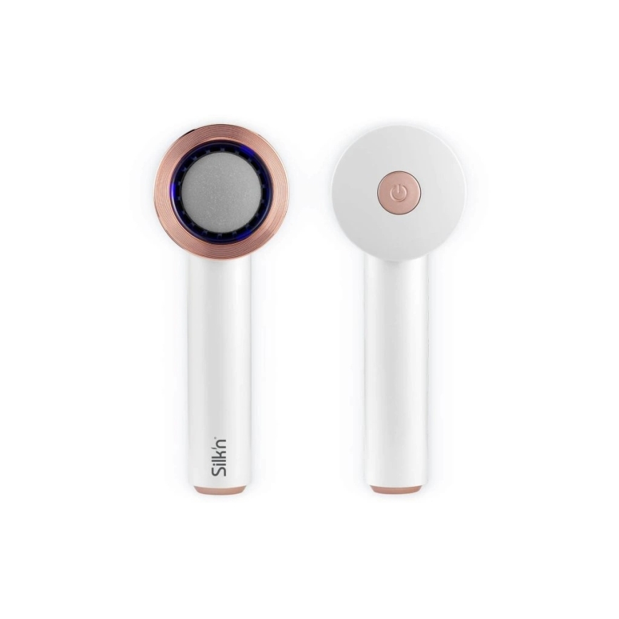 Silk’n - Lima eléctrica para pies VACUPEDI 5V/1500 mAh blanco/oro rosa