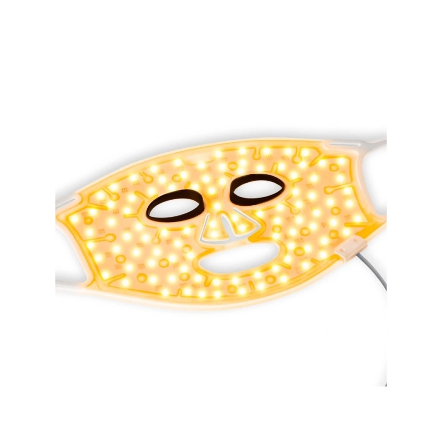 Silk’n - LED RGB Mascarilla facial terapéutica LED/5V 2000 mAh blanca + control remoto