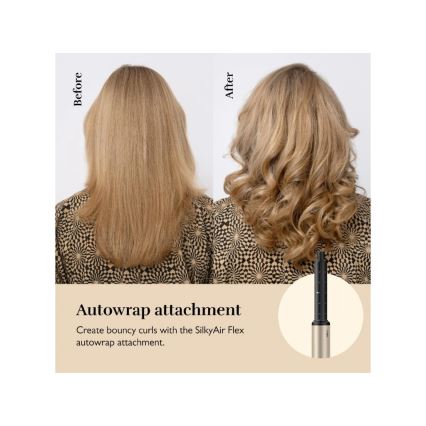 Silk’n - Secador de cabello SILKYAIR FLEX 230V negro/dorado