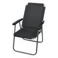Silla de camping plegable gris