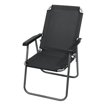 Silla de camping plegable gris