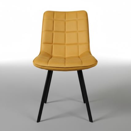 Silla de comedor ADINA amarillo