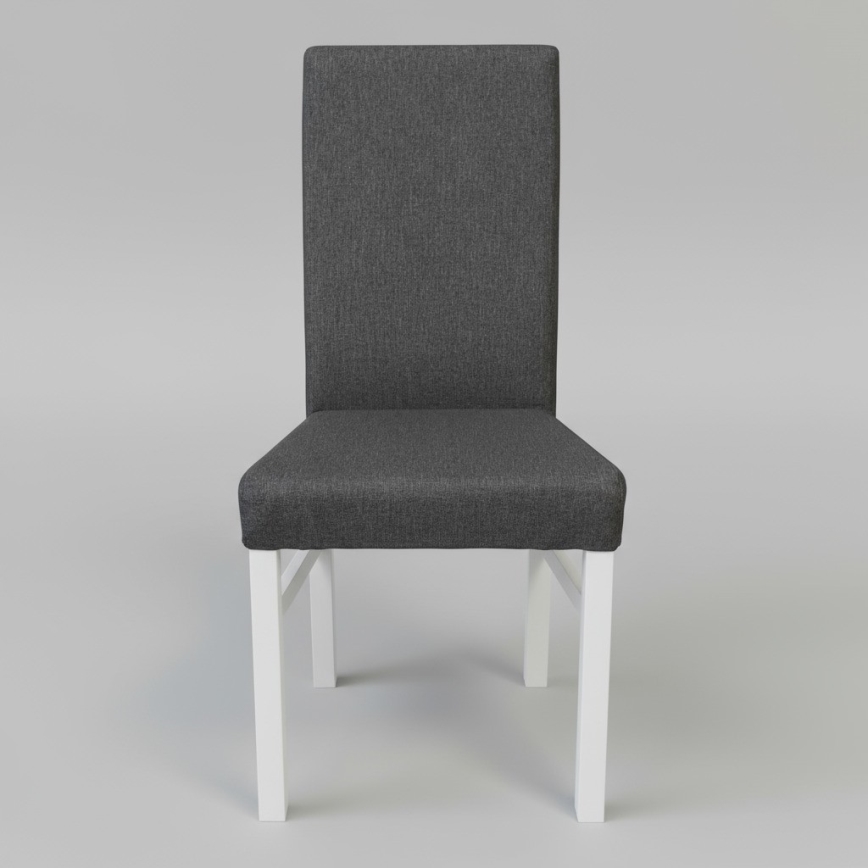 Silla de comedor ALISON gris/blanco