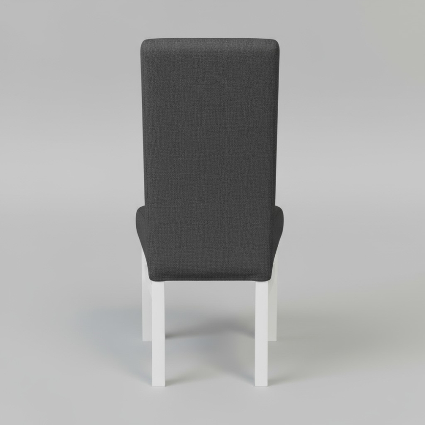 Silla de comedor ALISON gris/blanco