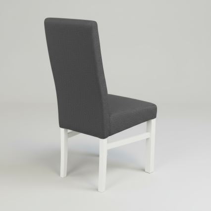 Silla de comedor ALISON gris/blanco