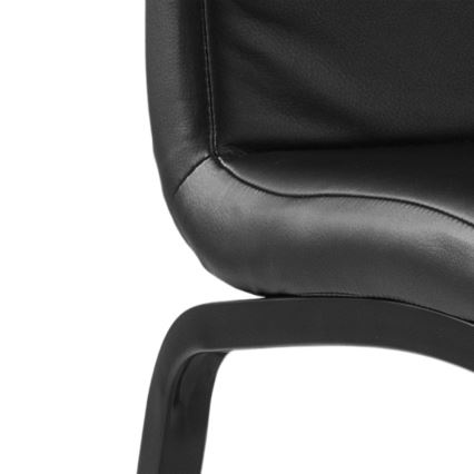 Silla de comedor AMAL 1 pz negro