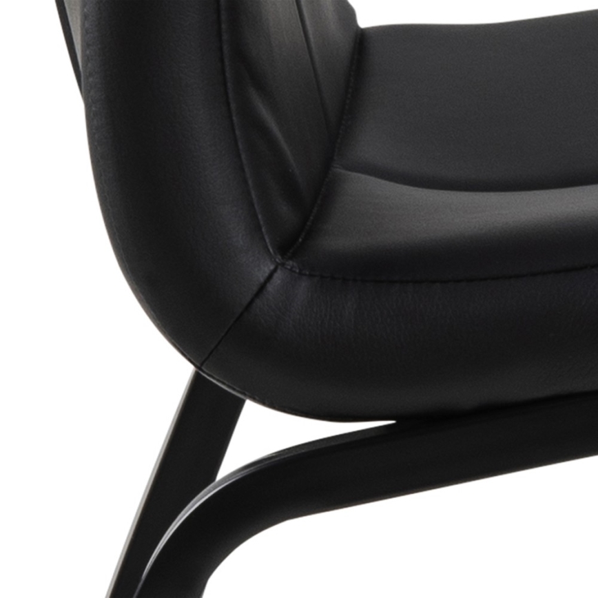 Silla de comedor AMAL 1 pz negro