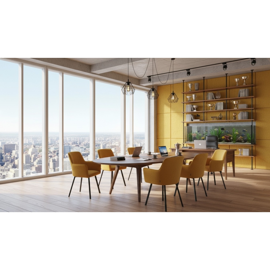Silla de comedor AMELIA naranja