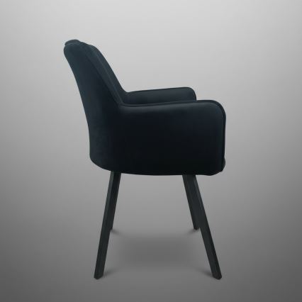 Silla de comedor AMELIA negro