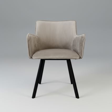 Silla de comedor AMELIA taupe