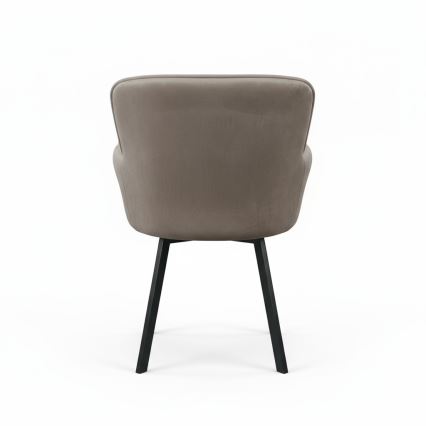 Silla de comedor AMELIA taupe