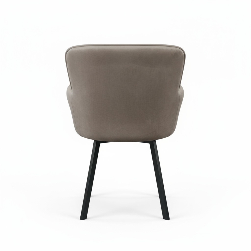 Silla de comedor AMELIA taupe