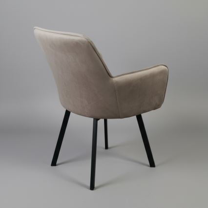 Silla de comedor AMELIA taupe