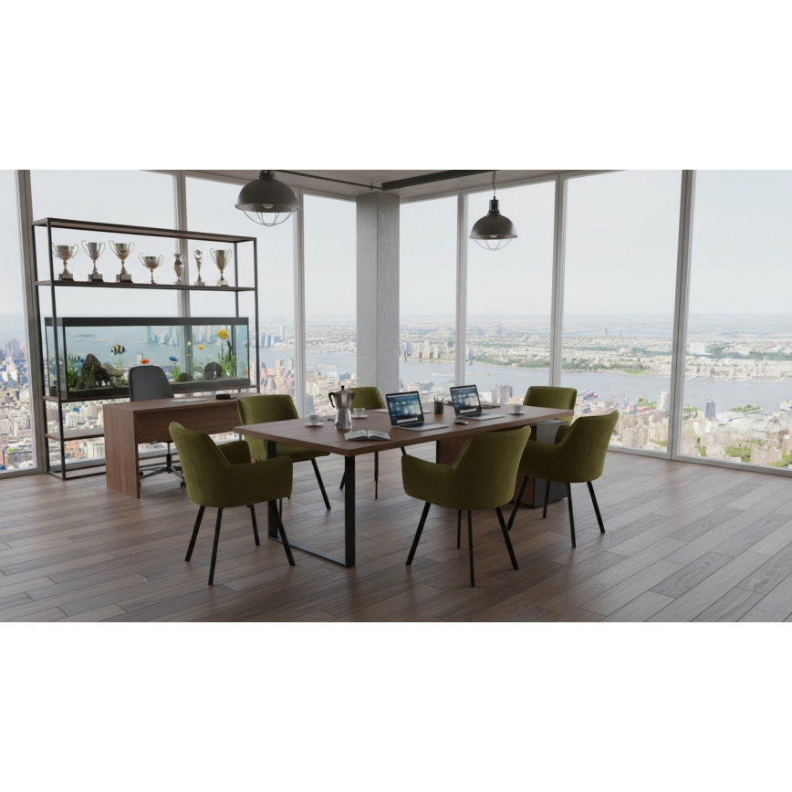 Silla de comedor AMELIA verde