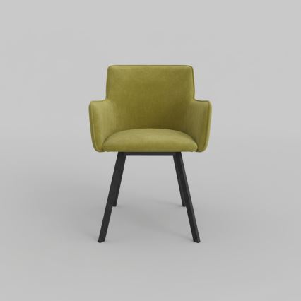 Silla de comedor AMELIA verde