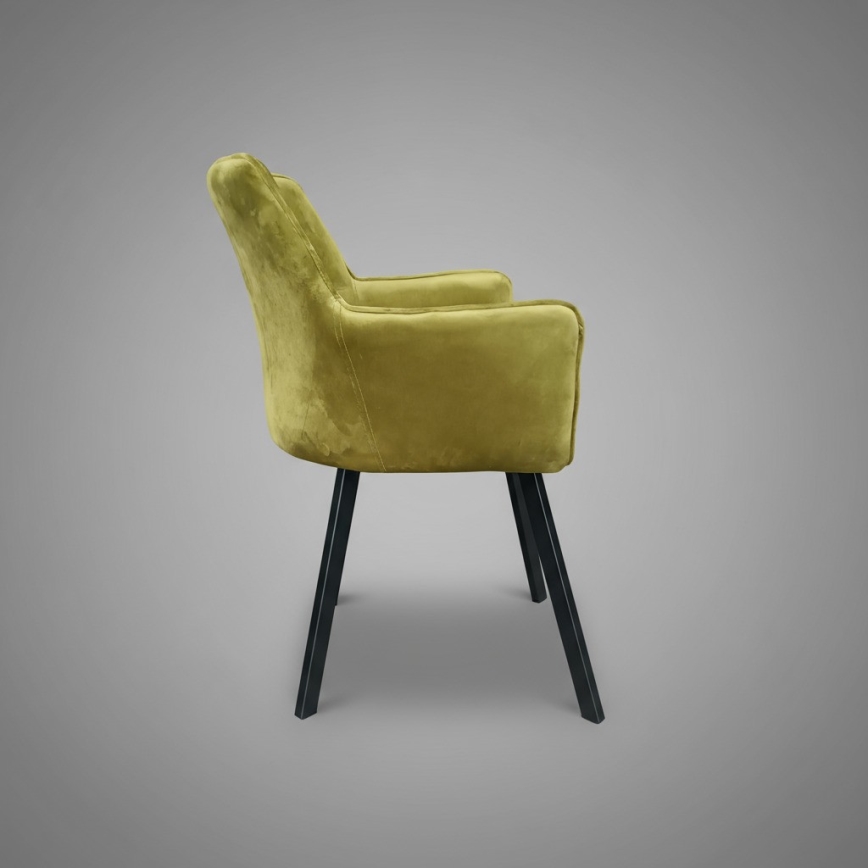 Silla de comedor AMELIA verde