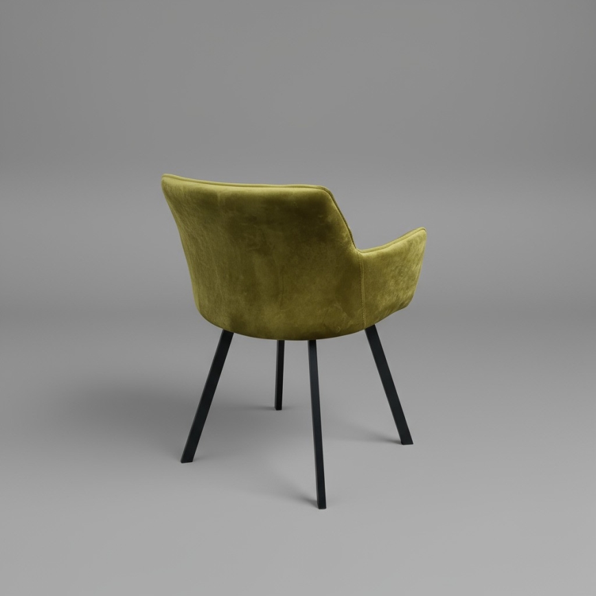 Silla de comedor AMELIA verde