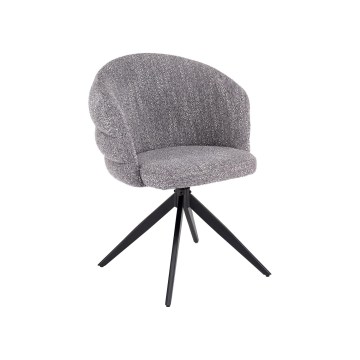Silla de comedor AUBE 1 unidad gris