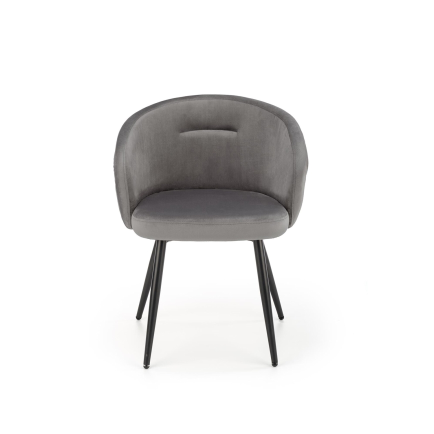 Silla de comedor CALMURE gris