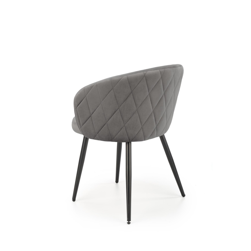 Silla de comedor CALMURE gris