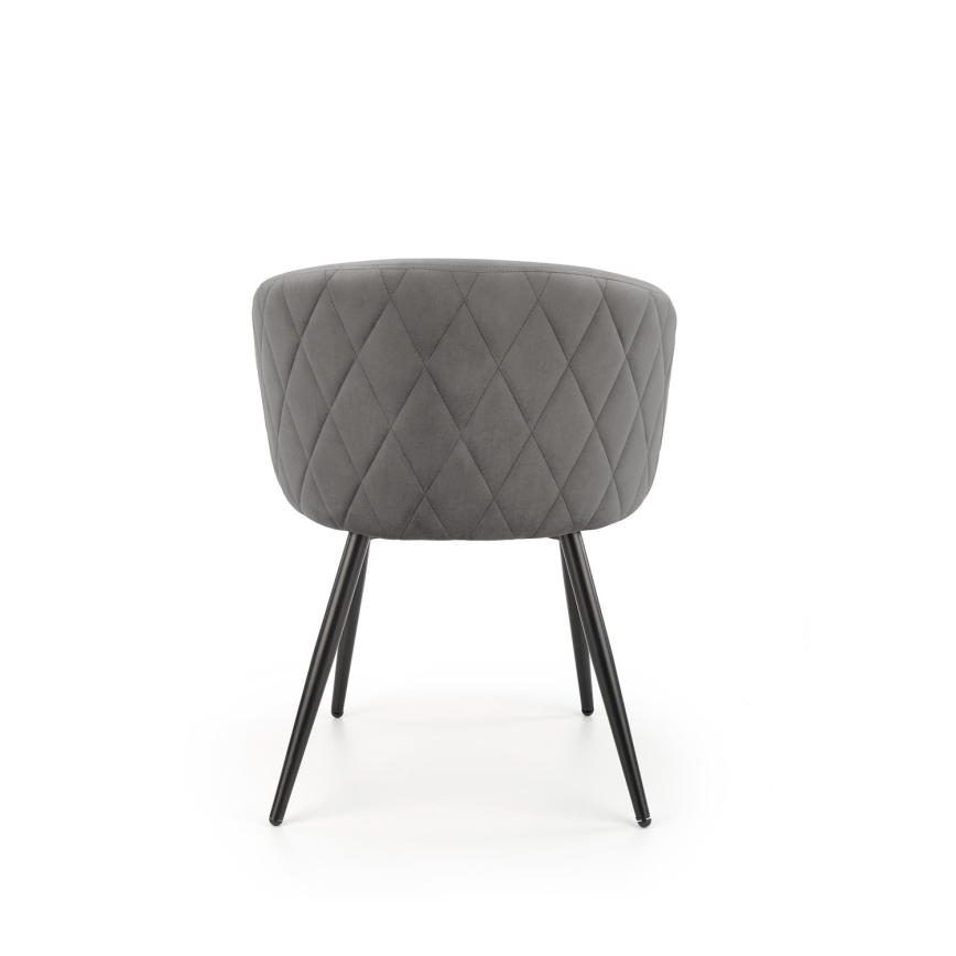 Silla de comedor CALMURE gris