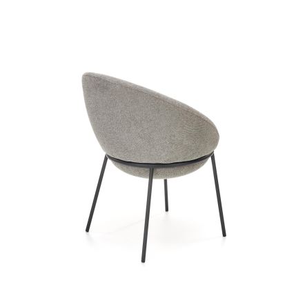 Silla de comedor COBRE 1 ud. gris