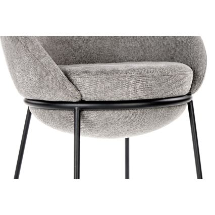 Silla de comedor COBRE 1 ud. gris
