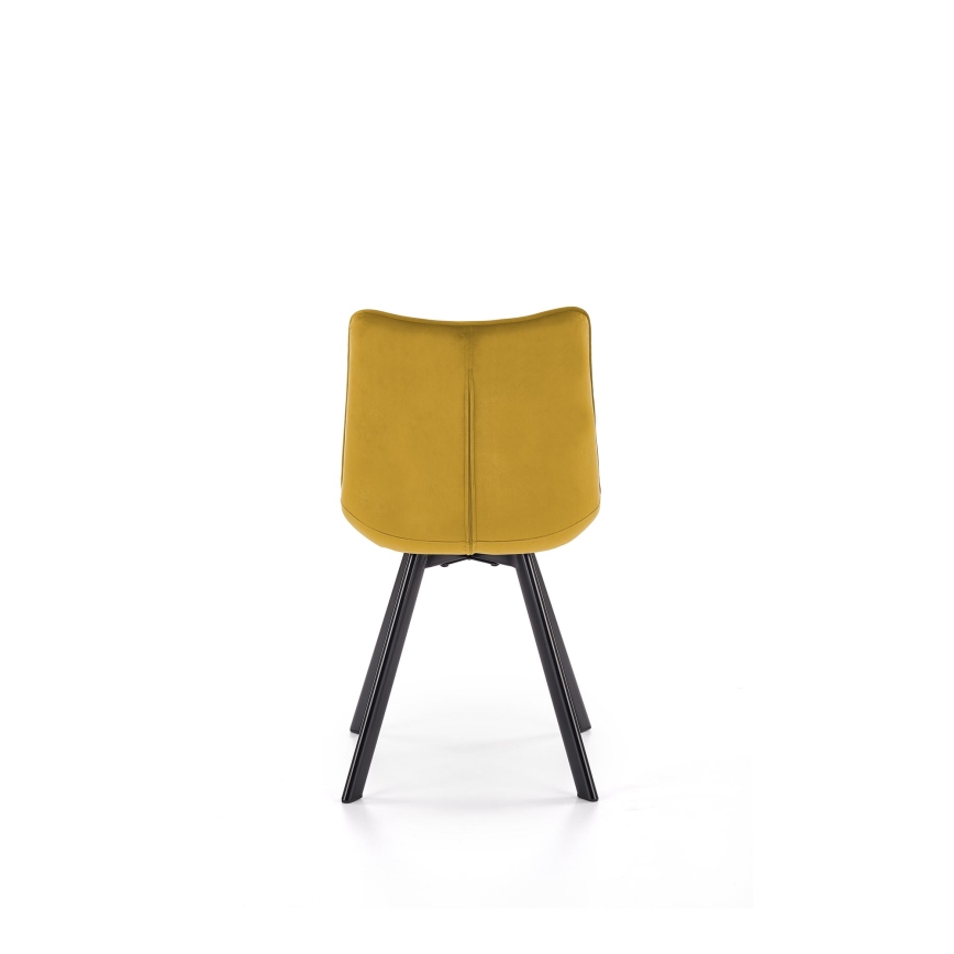Silla de comedor COMORO, 1 ud., amarilla