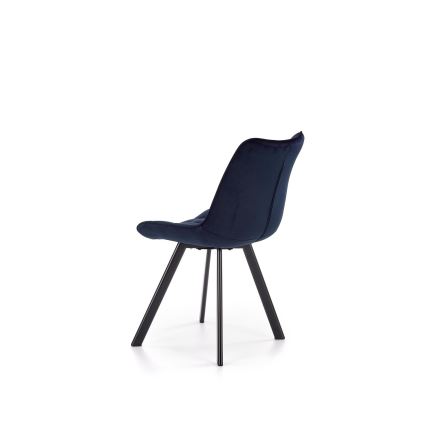 Silla de comedor COMORO, 1 unidad, azul oscuro