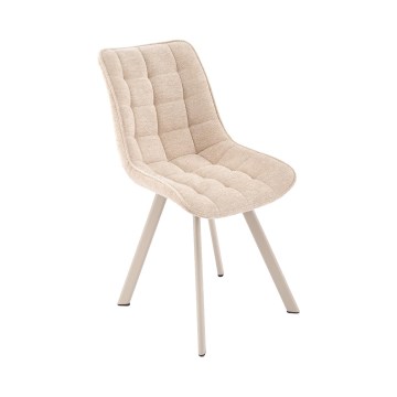 Silla de comedor COMORO 1 unidad beige