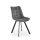 Silla de comedor COMORO, 1 unidad, gris oscuro