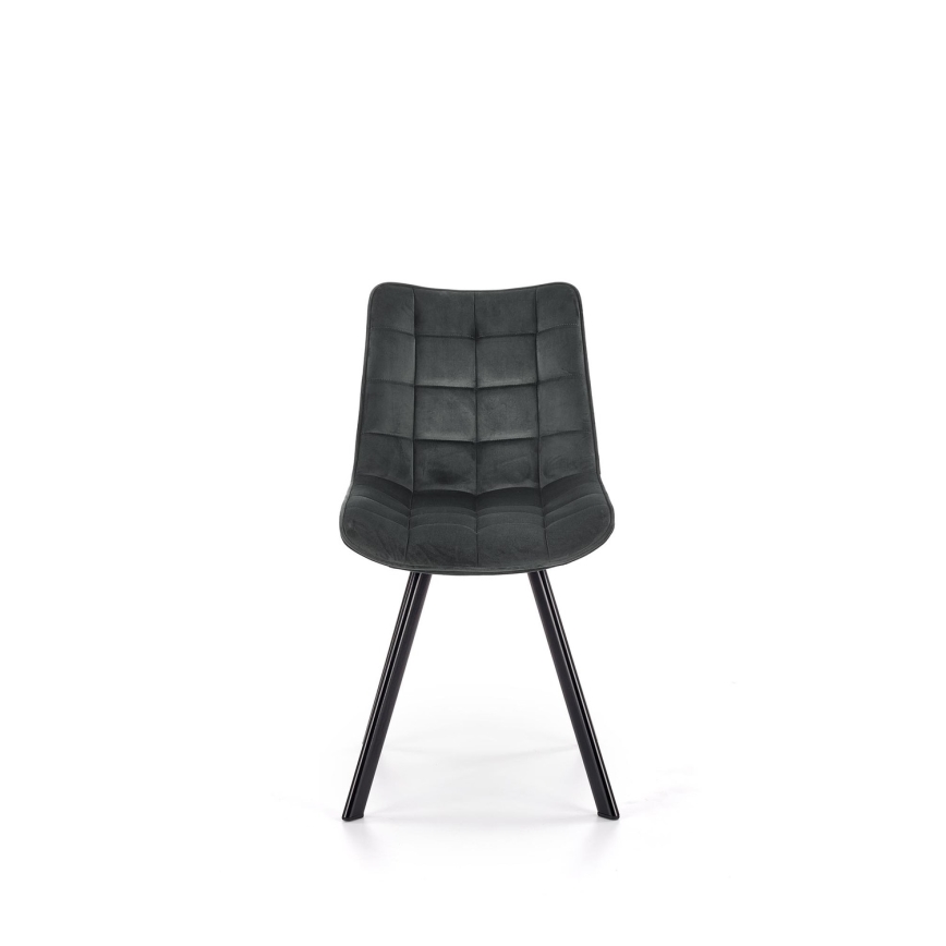 Silla de comedor COMORO, 1 unidad, gris oscuro