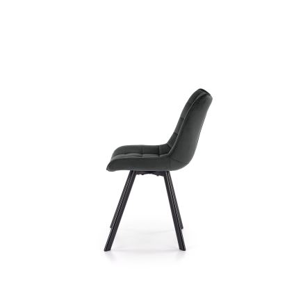 Silla de comedor COMORO, 1 unidad, gris oscuro