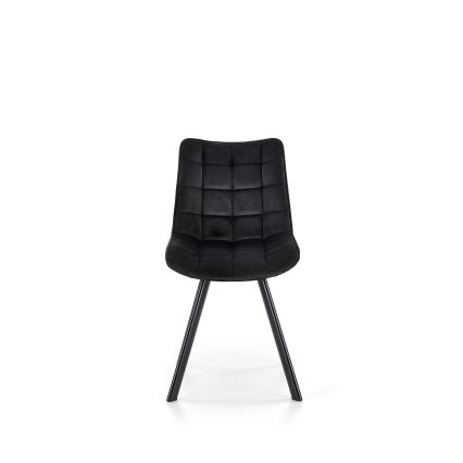 Silla de comedor COMORO, 1 unidad, negra