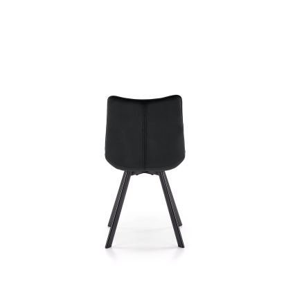 Silla de comedor COMORO, 1 unidad, negra