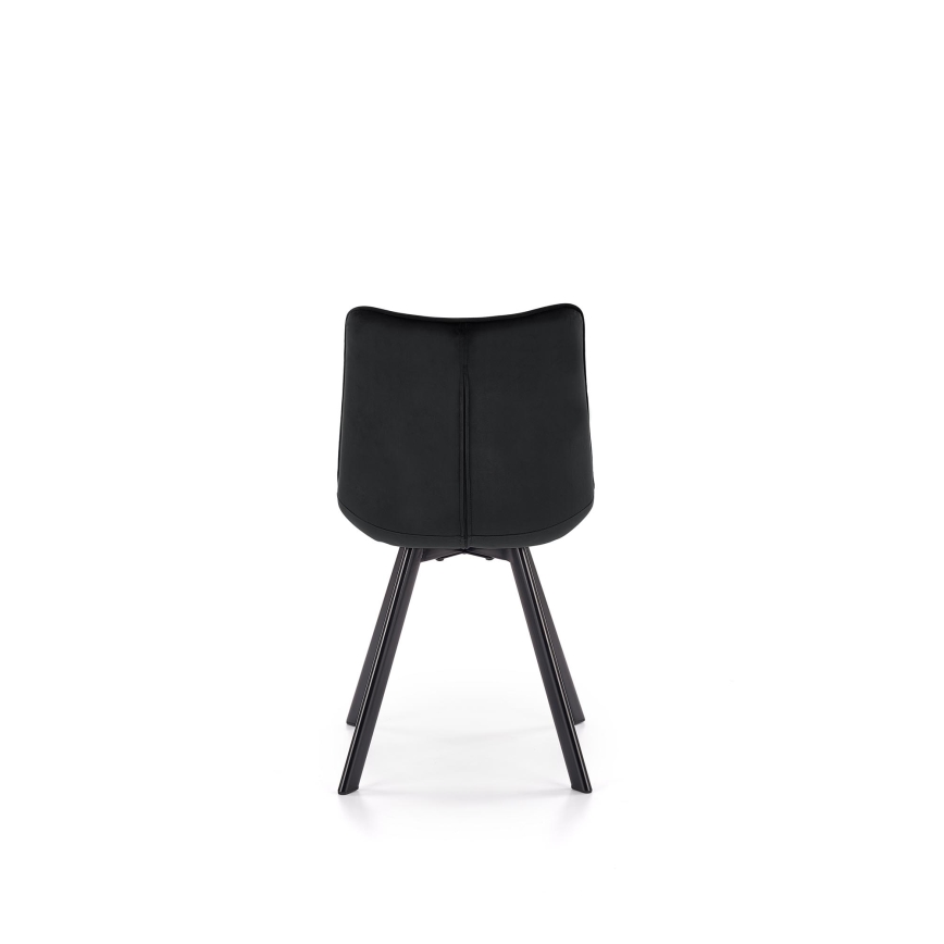 Silla de comedor COMORO, 1 unidad, negra