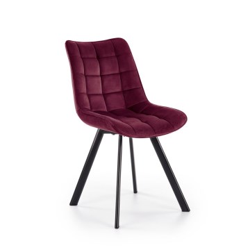 Silla de comedor COMORO, 1 unidad, rojo oscuro