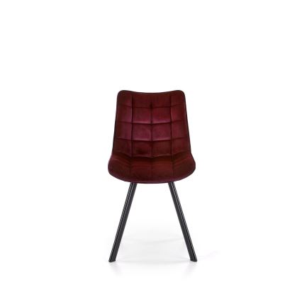 Silla de comedor COMORO, 1 unidad, rojo oscuro