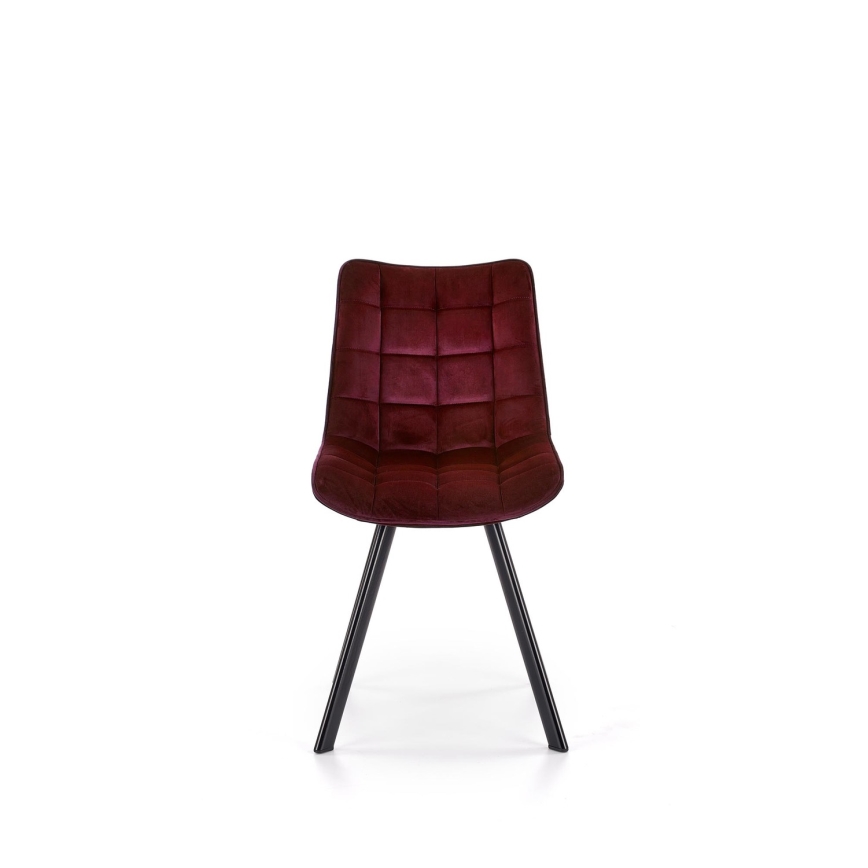 Silla de comedor COMORO, 1 unidad, rojo oscuro