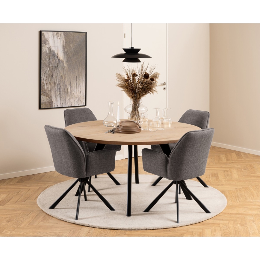 Silla de comedor ESME 1 pz gris