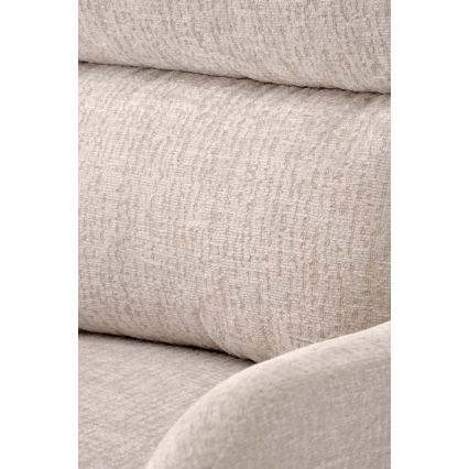 Silla de comedor giratoria FIER, 1 unidad, beige