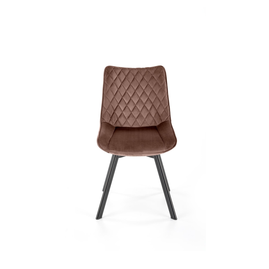 Silla de comedor giratoria OMBRA, 1 unidad, marrón