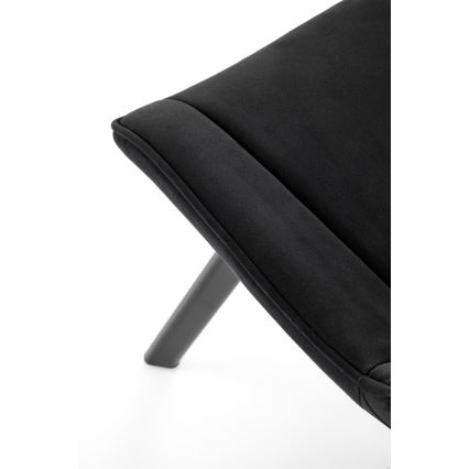 Silla de comedor giratoria OMBRA 1 unidad negra