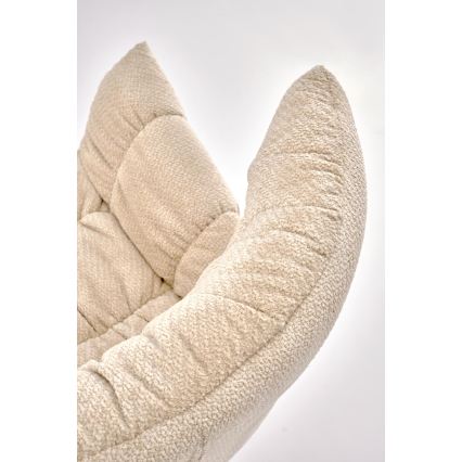 Silla de comedor giratoria SETA 1 ud. beige