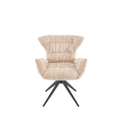 Silla de comedor giratoria SETA 1 ud. beige