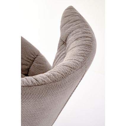 Silla de comedor giratoria SETA, 1 unidad, gris